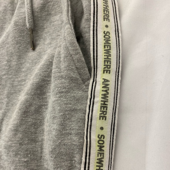 Grey joggers with cool neon details on the sides🧪 - Picture 3 of 4